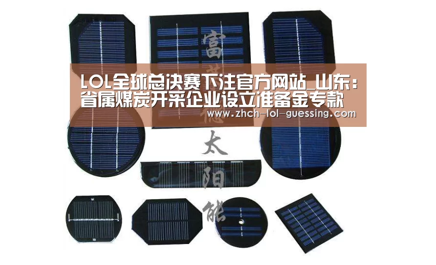 LOL全球总决赛下注官方网站_山东:省属煤炭开采企业设立准备金专款专用于塌陷地治理(图2) LOL全球总决赛下注官方网站